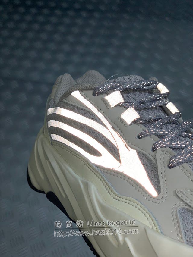Adidas男女椰子鞋 阿迪達斯Static3M反光條椰子700 Adidas Yeezy 700V2  xhn1512